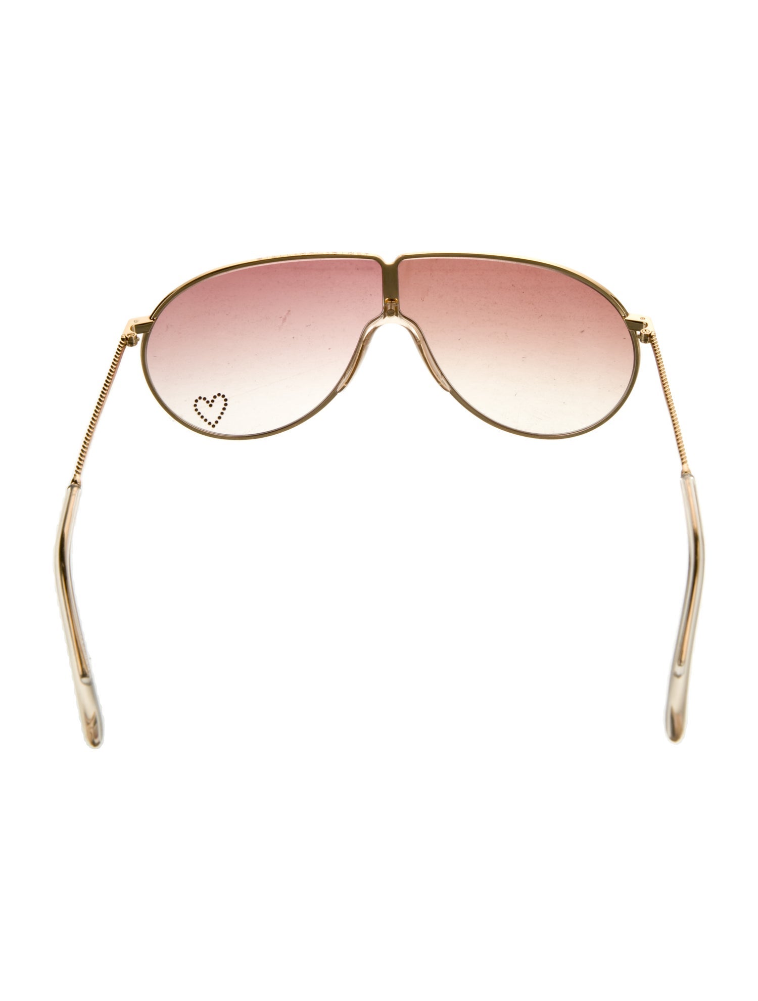 Stella McCartney Shield Gradient Sunglasses