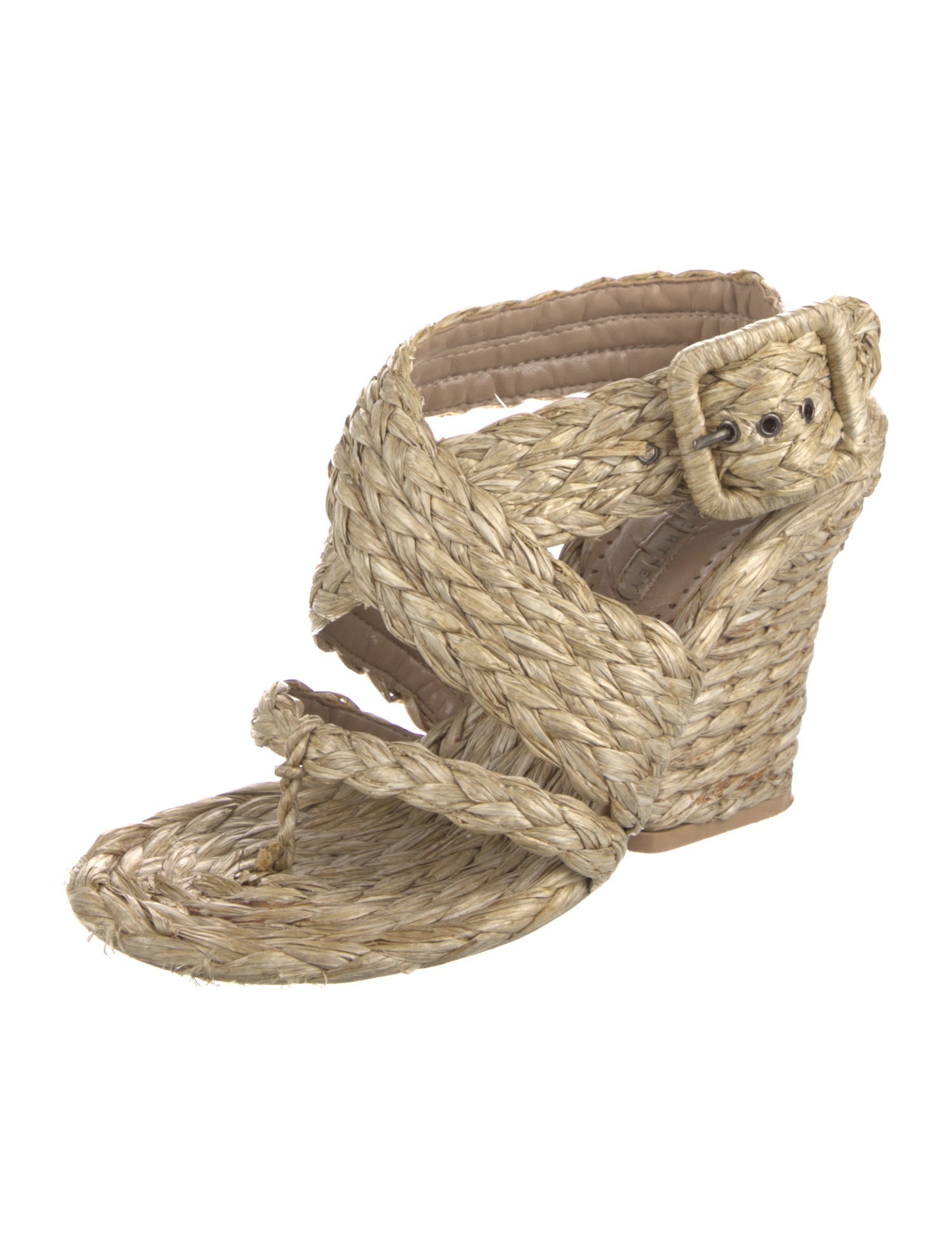Stella McCartney Raffia Espadrilles