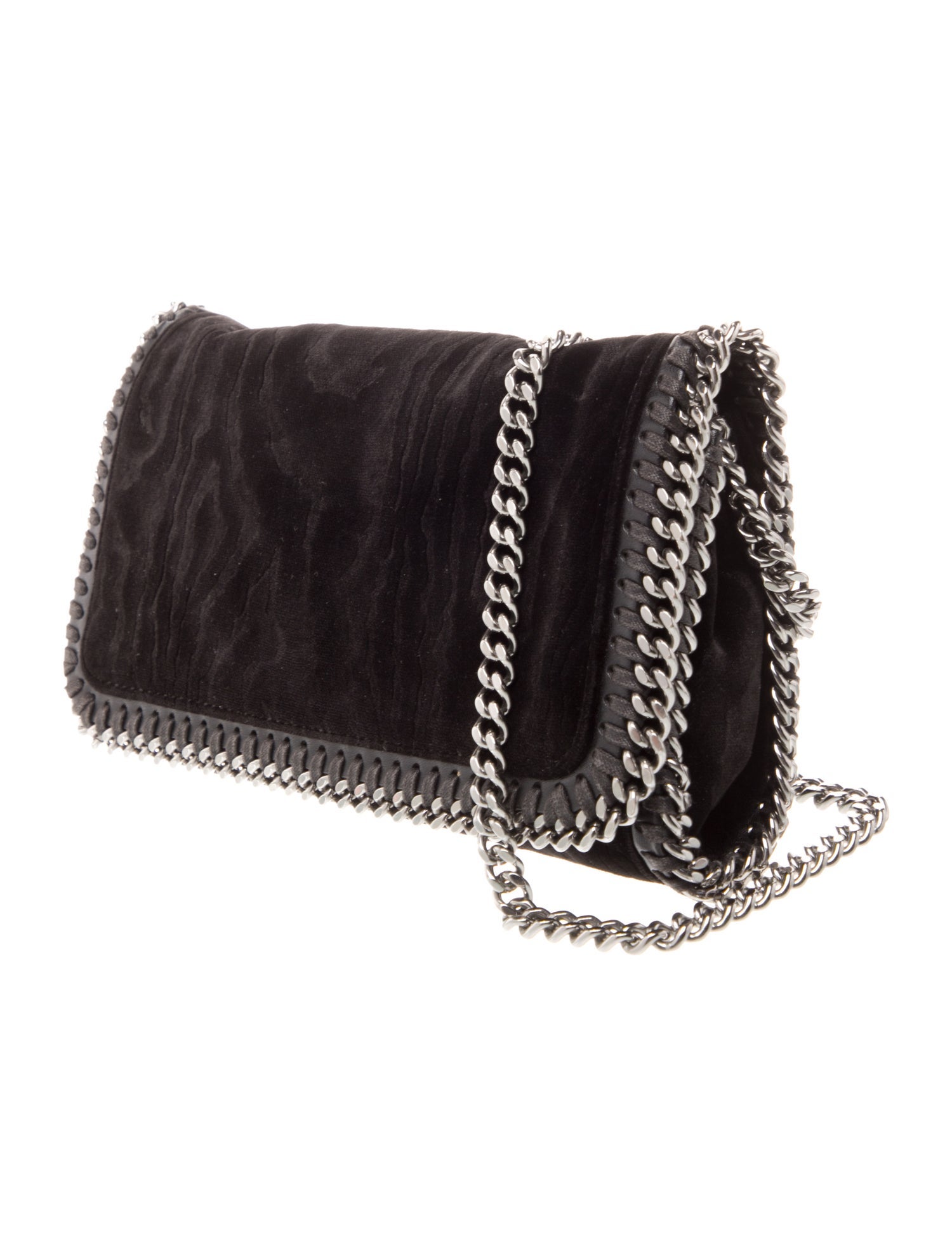 Stella McCartney Velvet Crossbody Bag