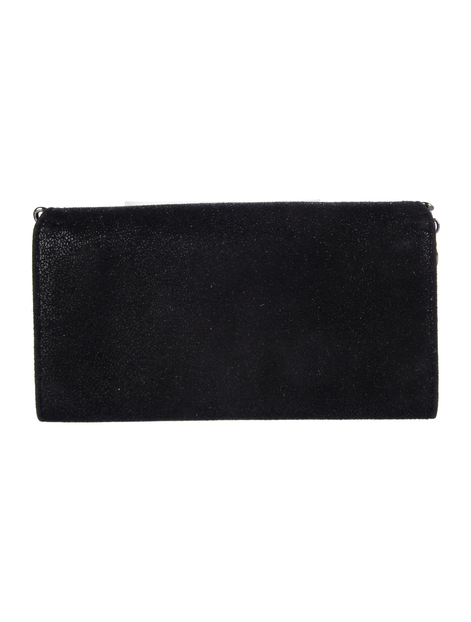 Stella McCartney Vegetarian Suede Continental Wallet