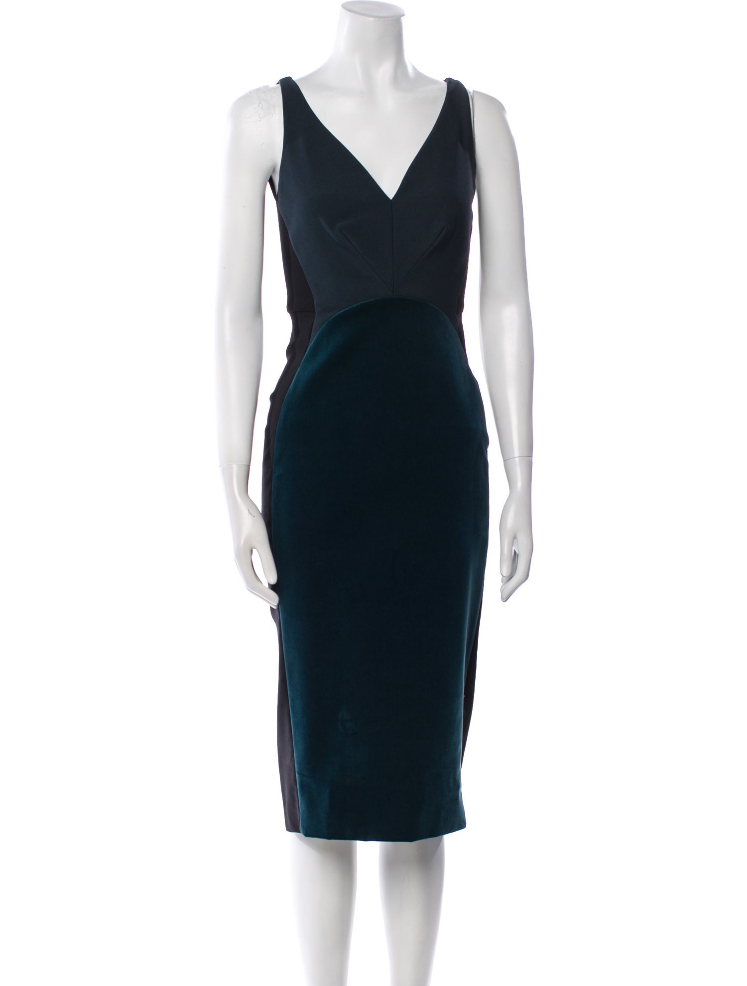 Stella McCartney V-Neck Midi Length Dress w/ Tags