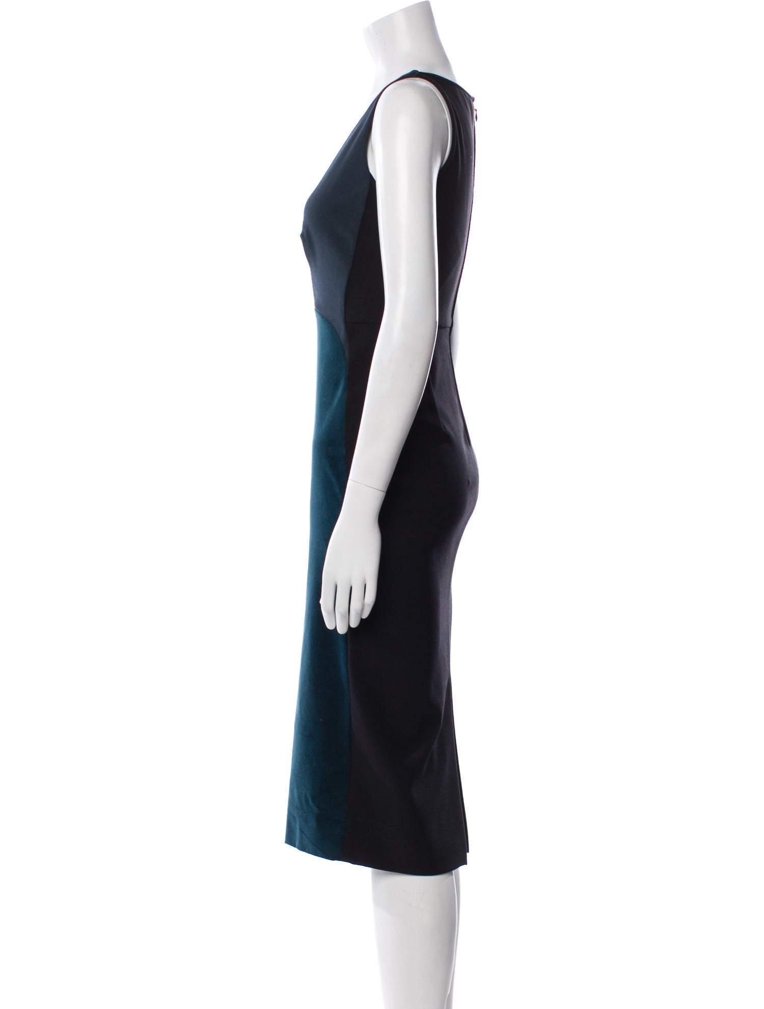 Stella McCartney V-Neck Midi Length Dress w/ Tags