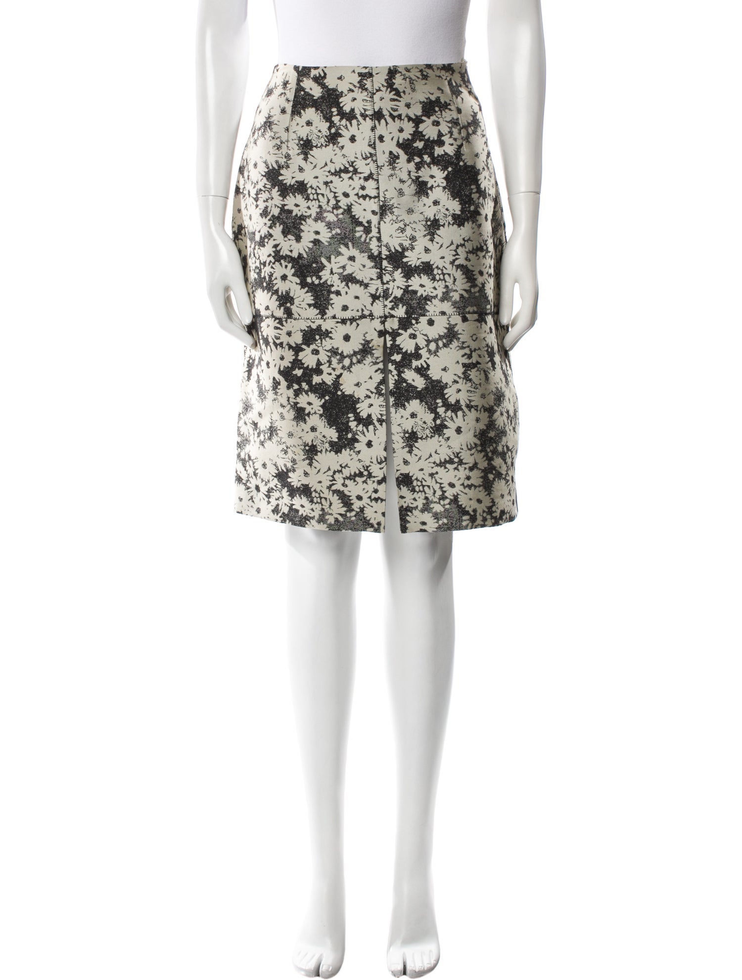 Stella McCartney Floral Print Knee-Length Skirt