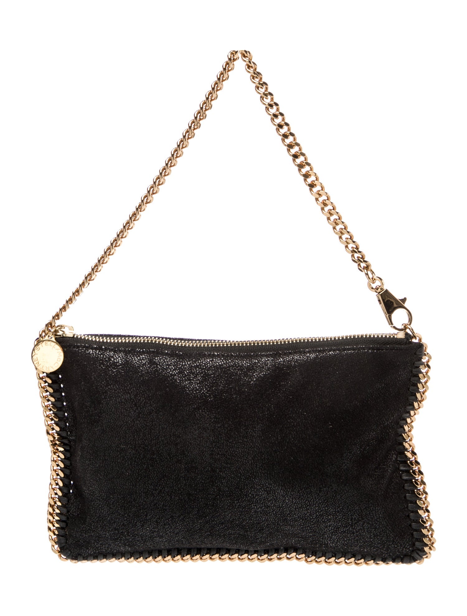 Stella McCartney Vegetarian Suede Clutch