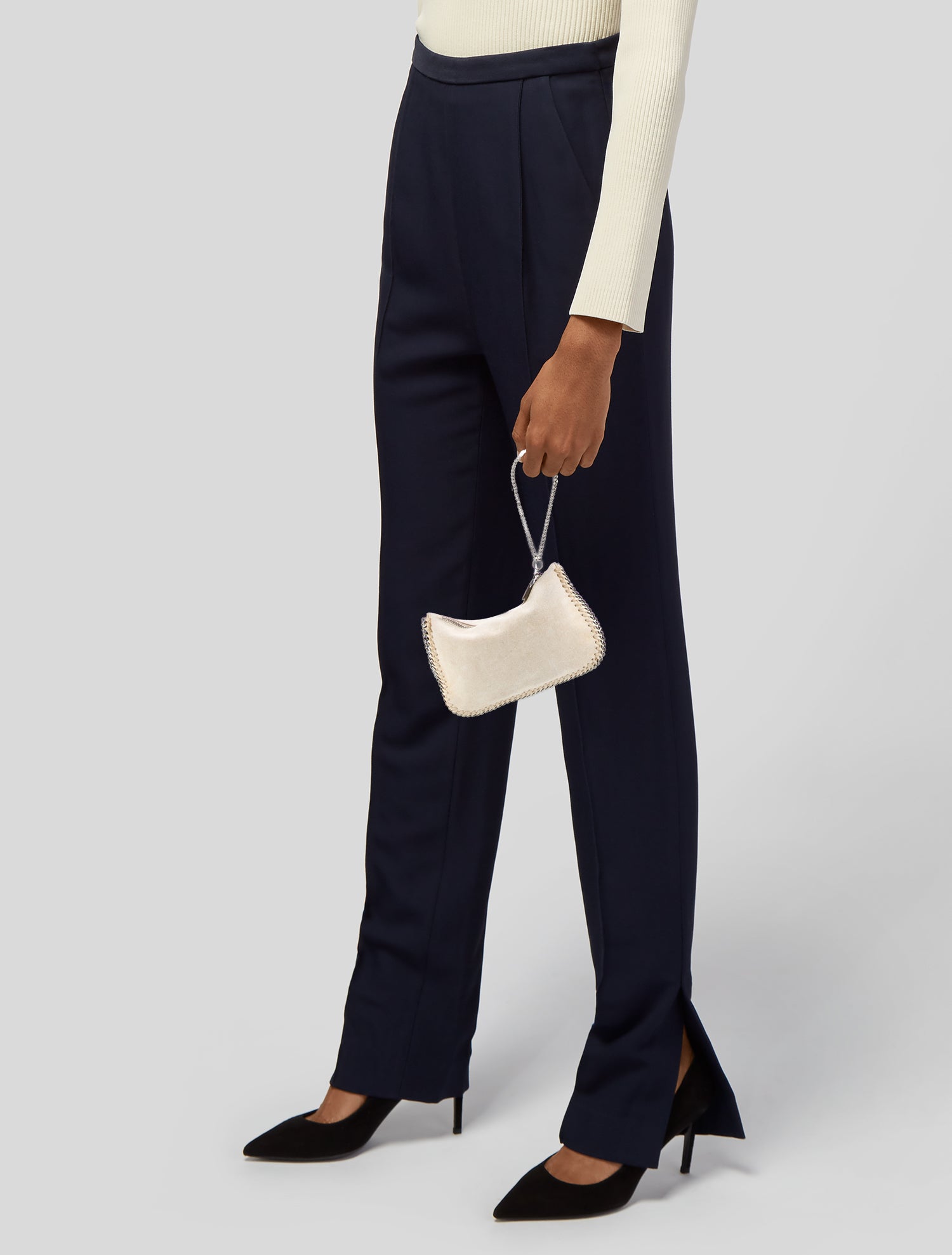 Stella McCartney Vegetarian Leather Clutch