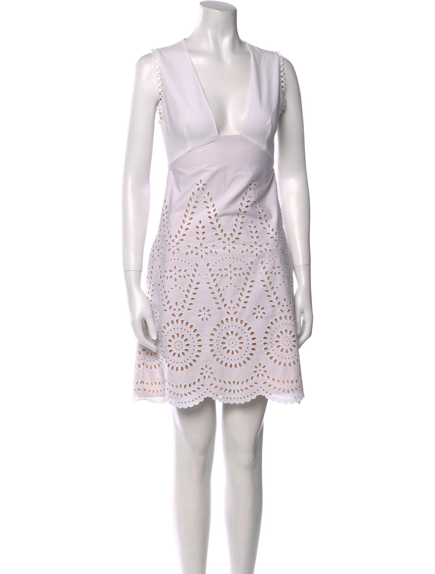 Stella McCartney Colorblock Pattern Mini Dress