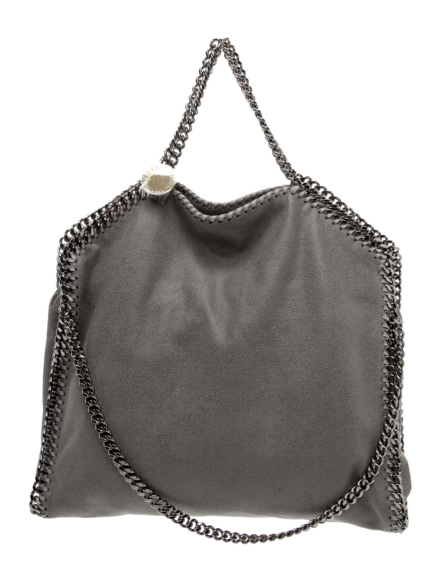 Stella McCartney Vegetarian Suede Top Handle Bag