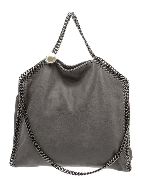 Stella McCartney Vegetarian Suede Top Handle Bag