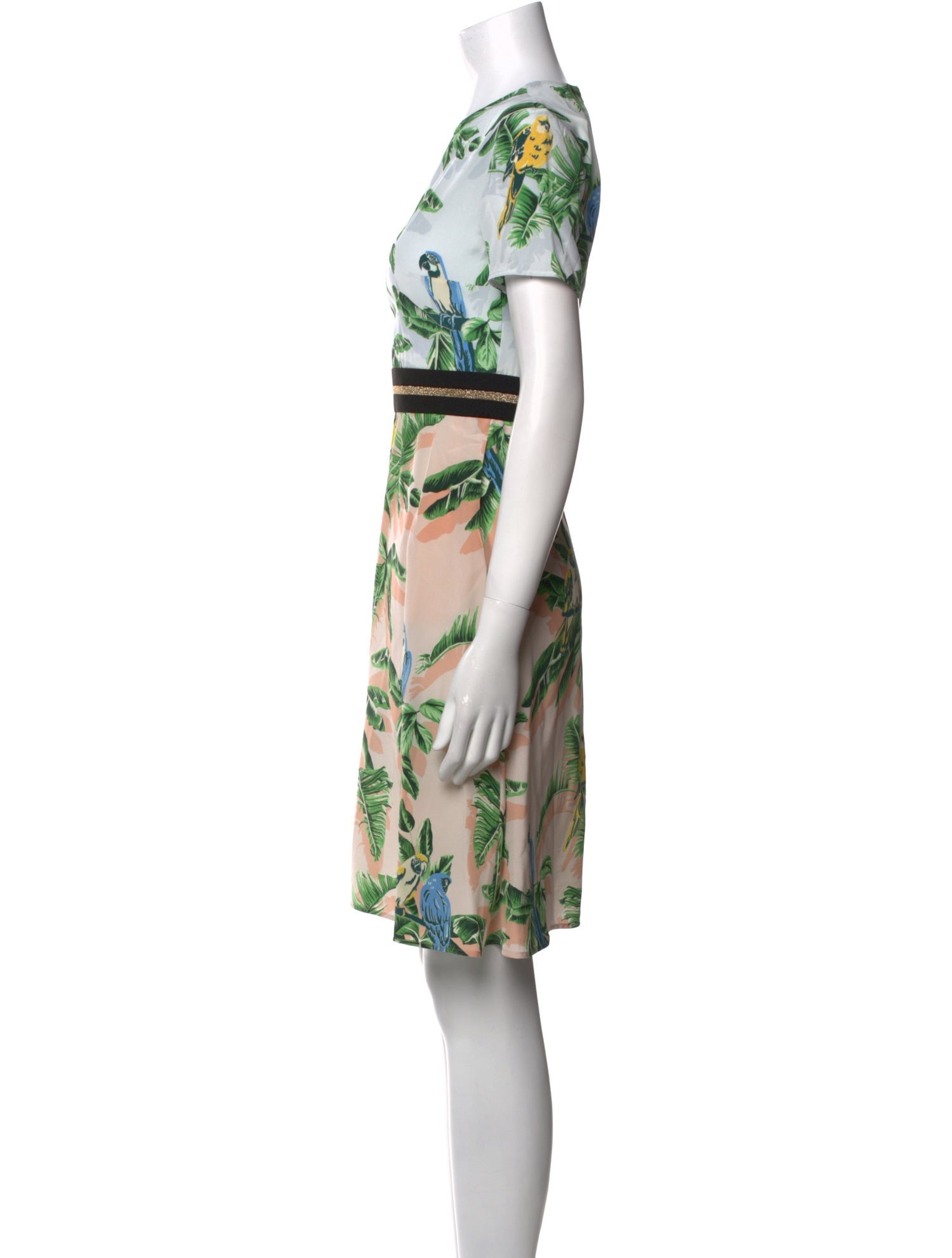 Stella McCartney Silk Knee-Length Dress