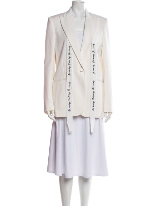 Stella McCartney Wool Graphic Print Blazer