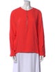 Stella McCartney Crew Neck Long Sleeve Blouse