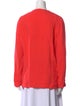 Stella McCartney Crew Neck Long Sleeve Blouse
