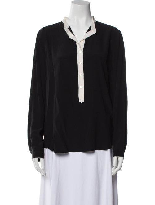 Stella McCartney Silk Long Sleeve Blouse