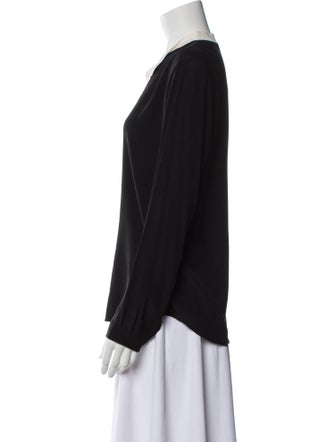 Stella McCartney Silk Long Sleeve Blouse