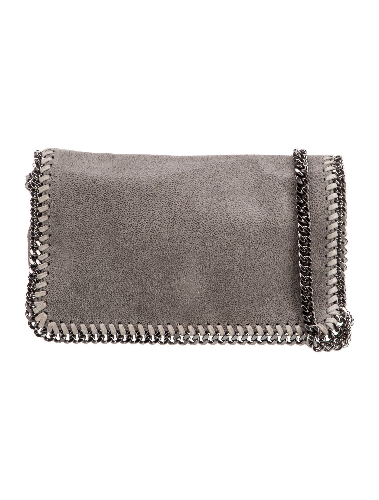 Stella McCartney Vegetarian Suede Clutch