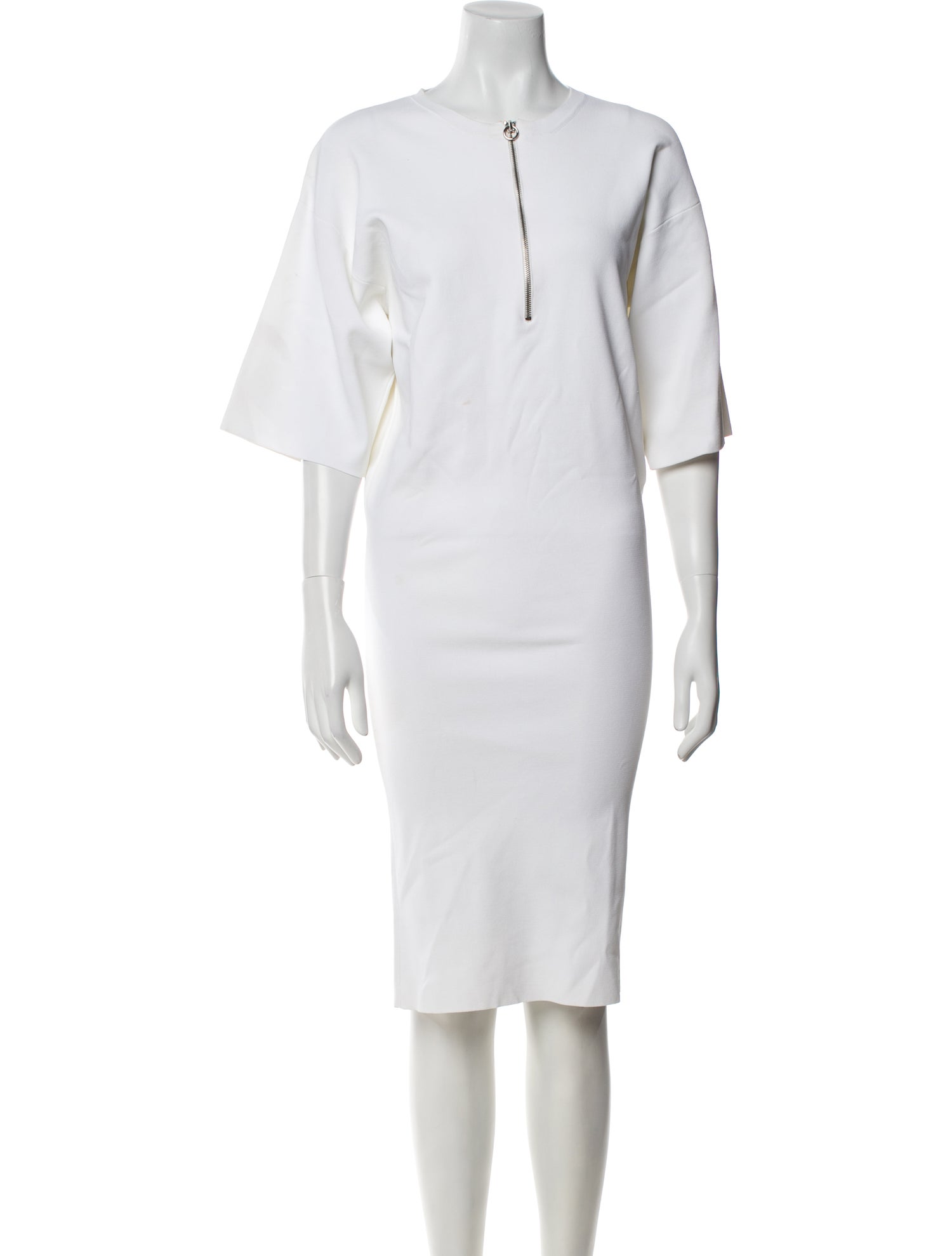 Stella McCartney Crew Neck Midi Length Dress