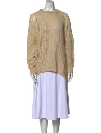 Stella McCartney Linen Crew Neck Sweatshirt