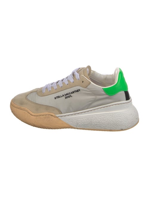 Stella McCartney Nylon Colorblock Pattern Sneakers