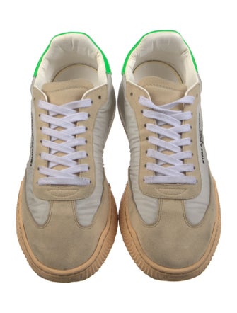 Stella McCartney Nylon Colorblock Pattern Sneakers