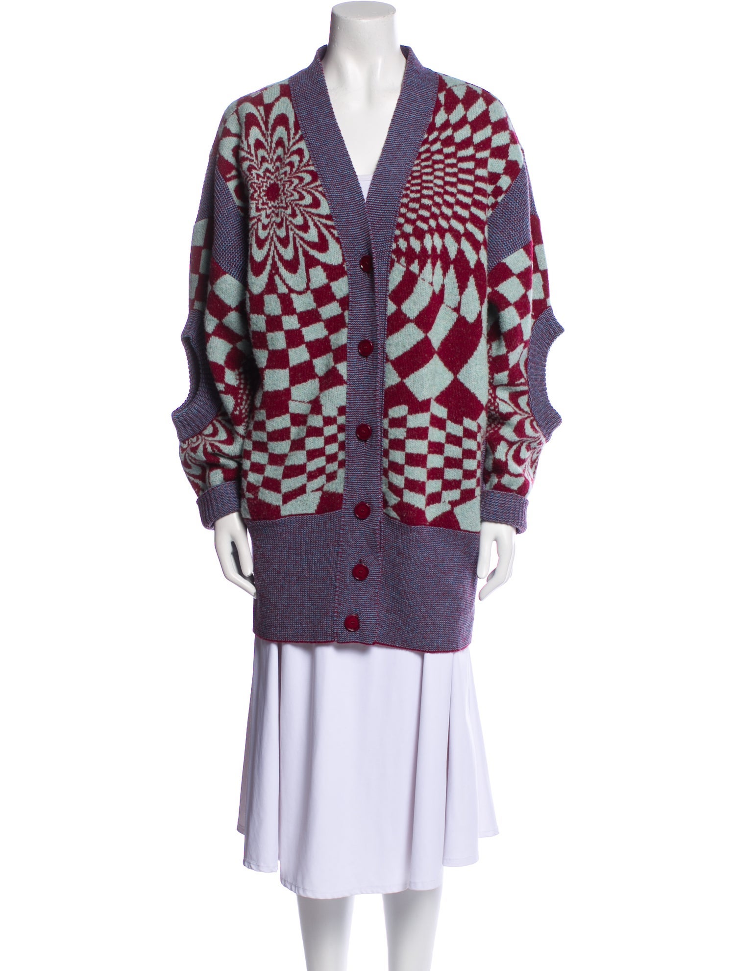 Stella McCartney Virgin Wool Printed Sweater