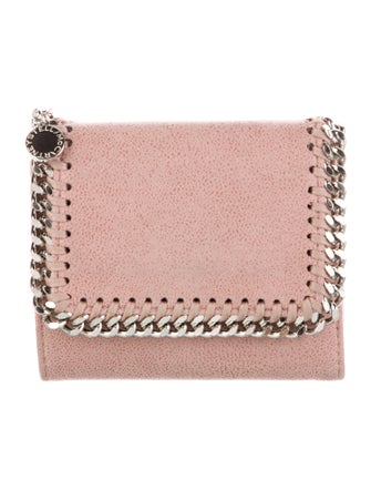 Stella McCartney Suede Compact Wallet