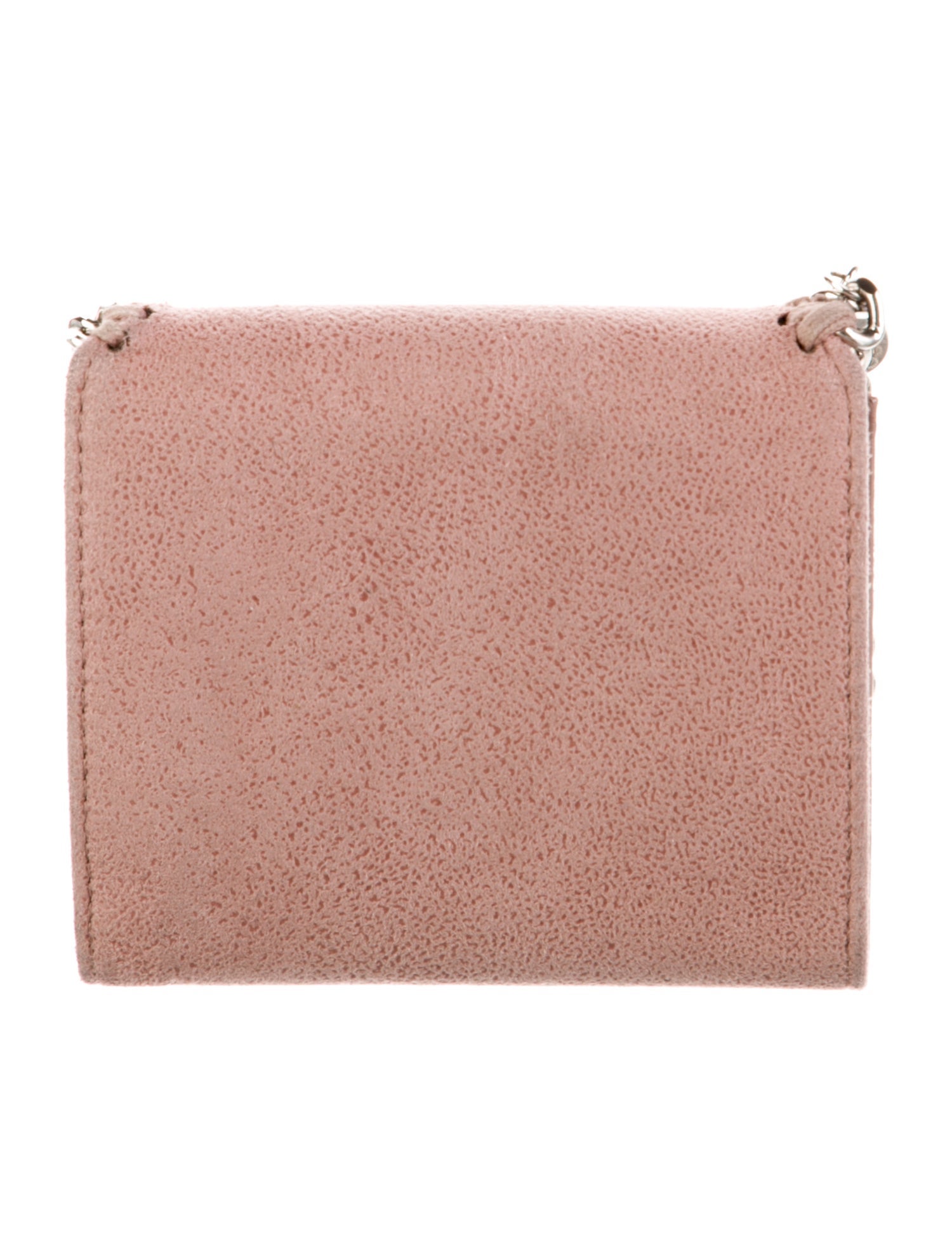 Stella McCartney Suede Compact Wallet