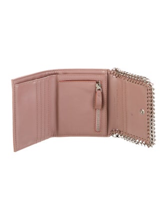 Stella McCartney Suede Compact Wallet