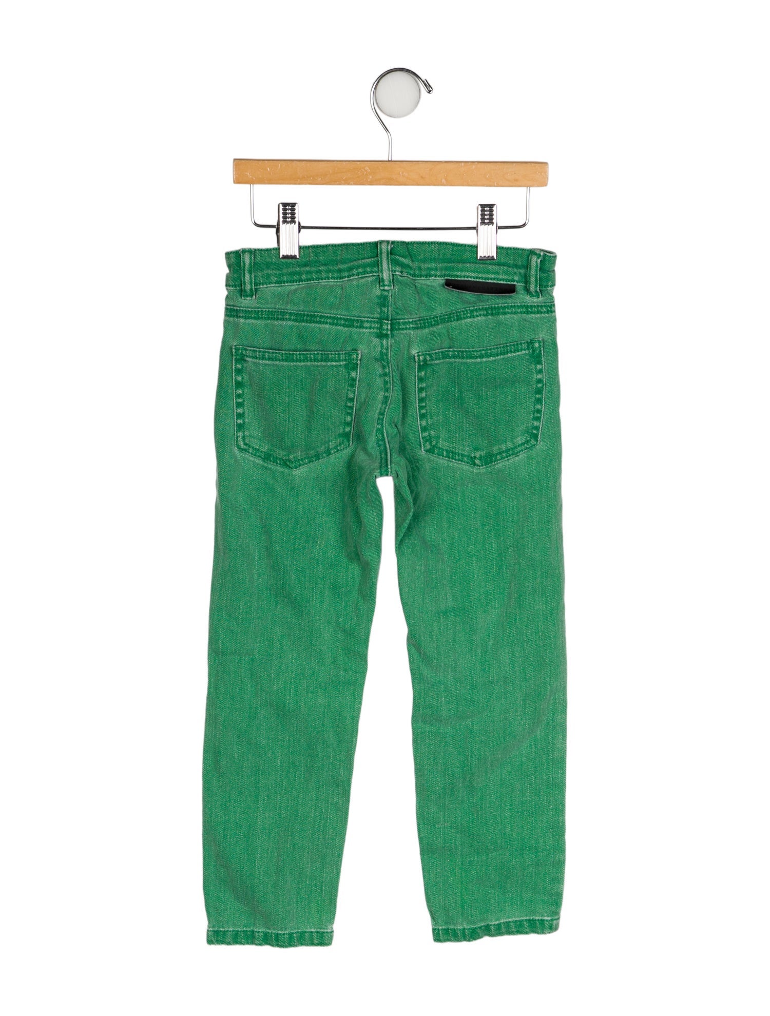 Stella McCartney Solid Denim Jeans