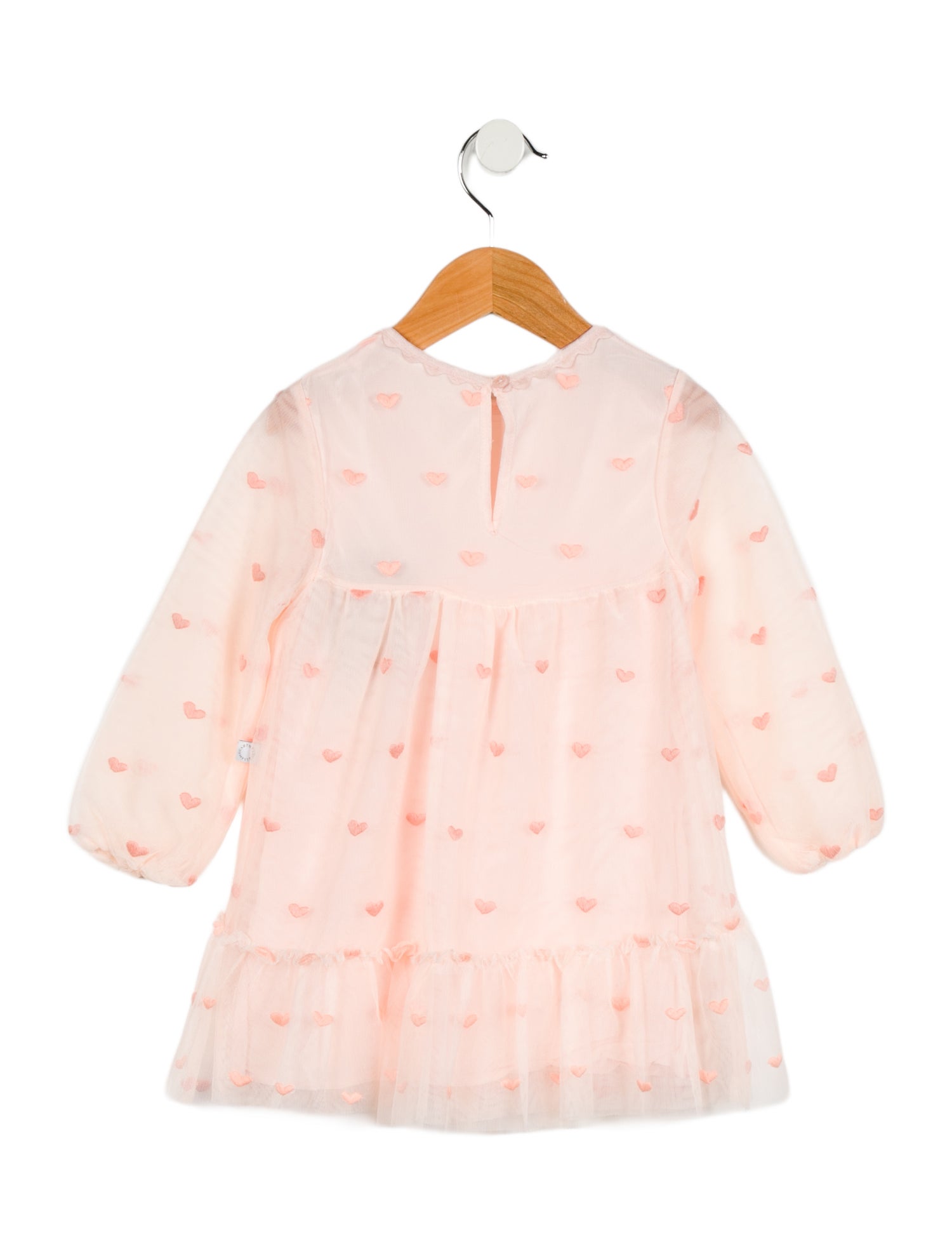 Stella McCartney Toddler Girls' Long Sleeve Embroidered Dress