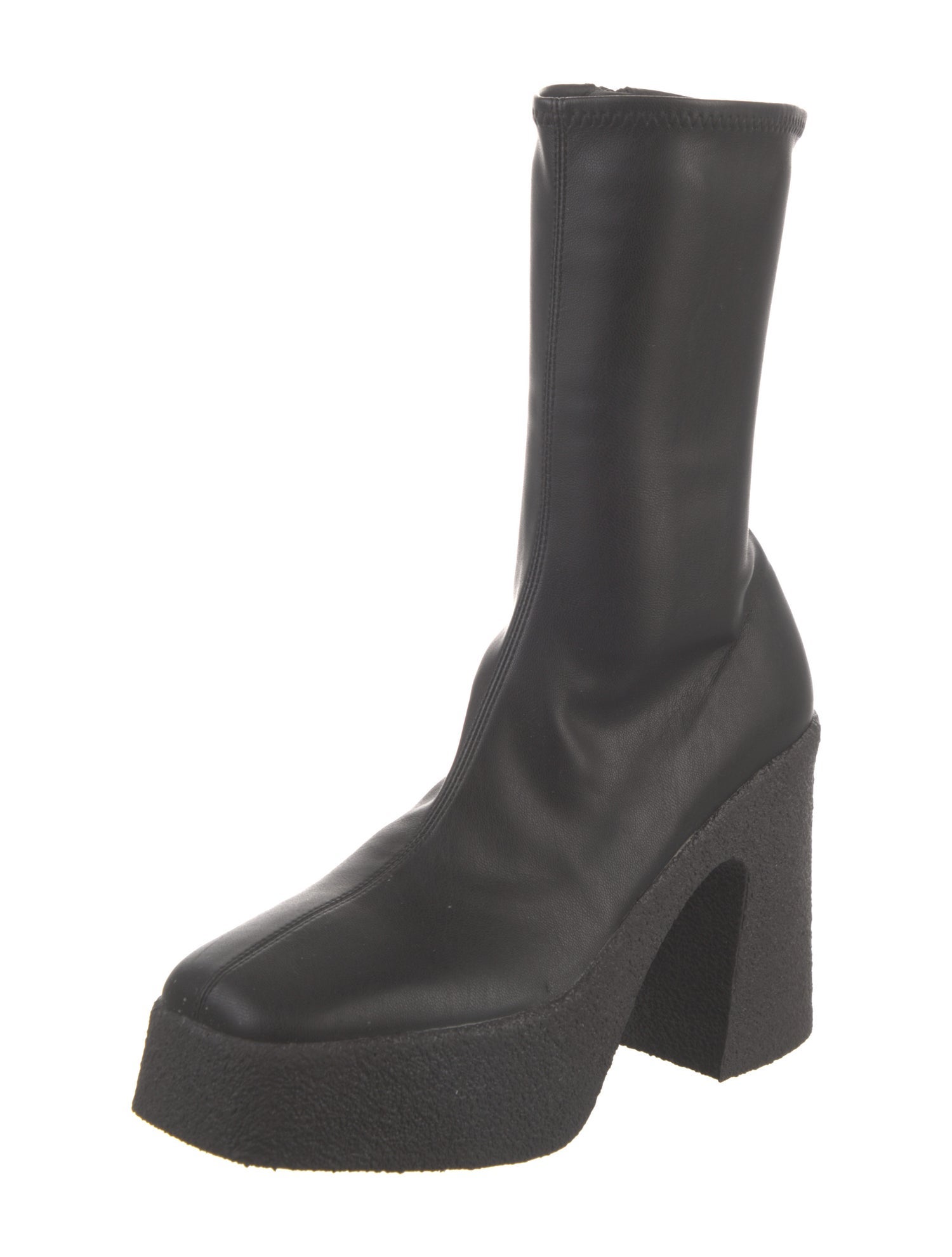 Stella McCartney Leather Sock Boots
