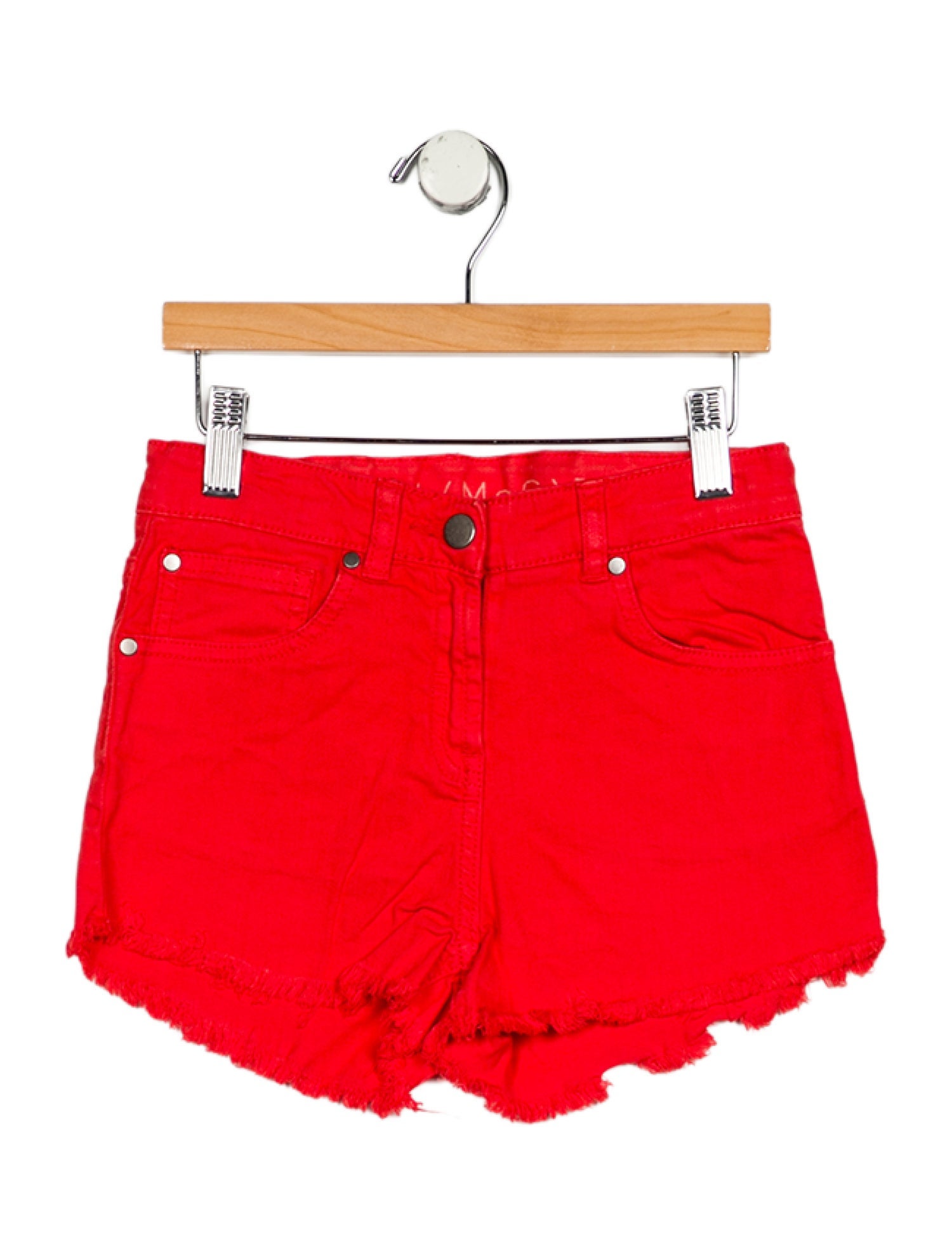 Stella McCartney Girls Cotton Solid Shorts