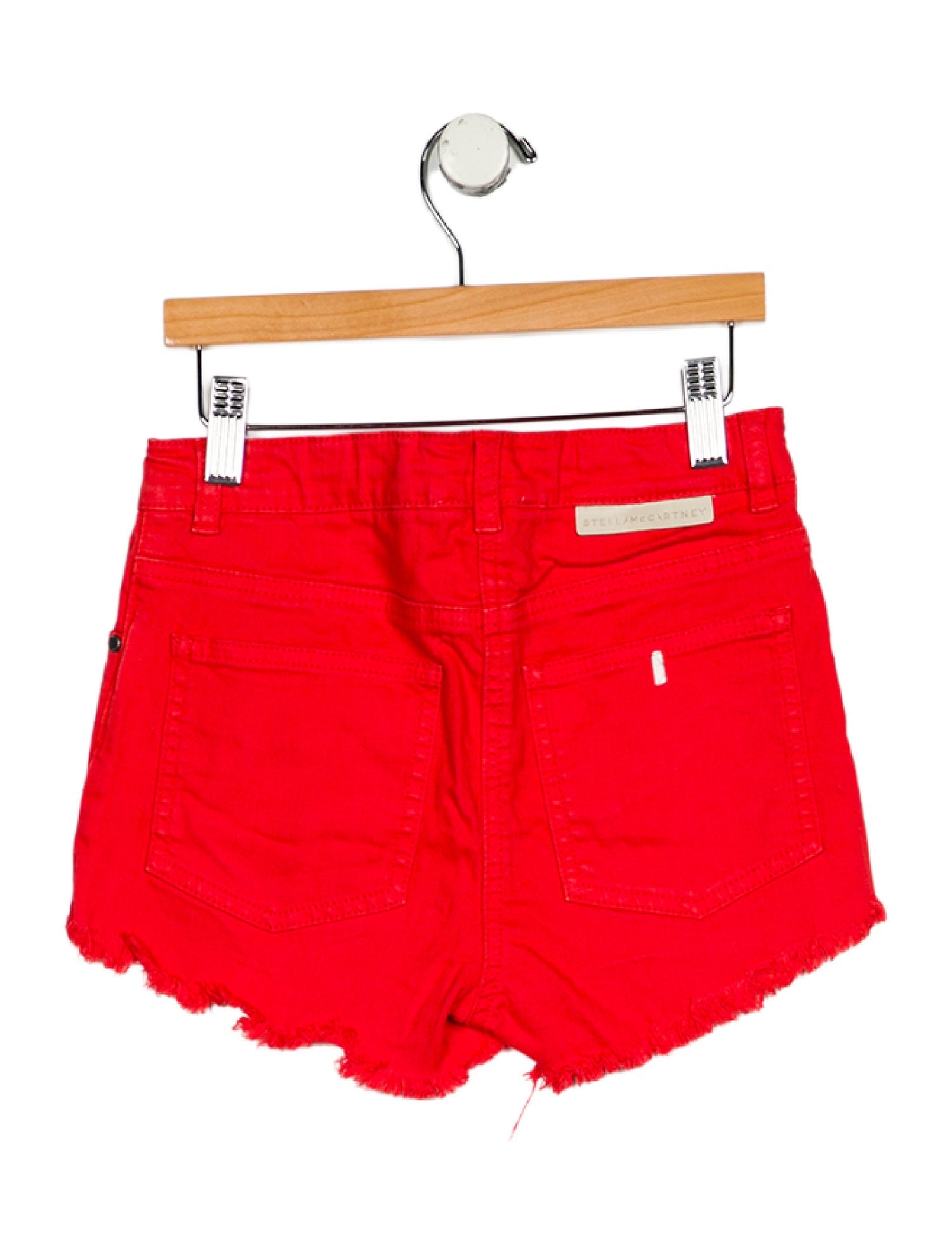 Stella McCartney Girls Cotton Solid Shorts