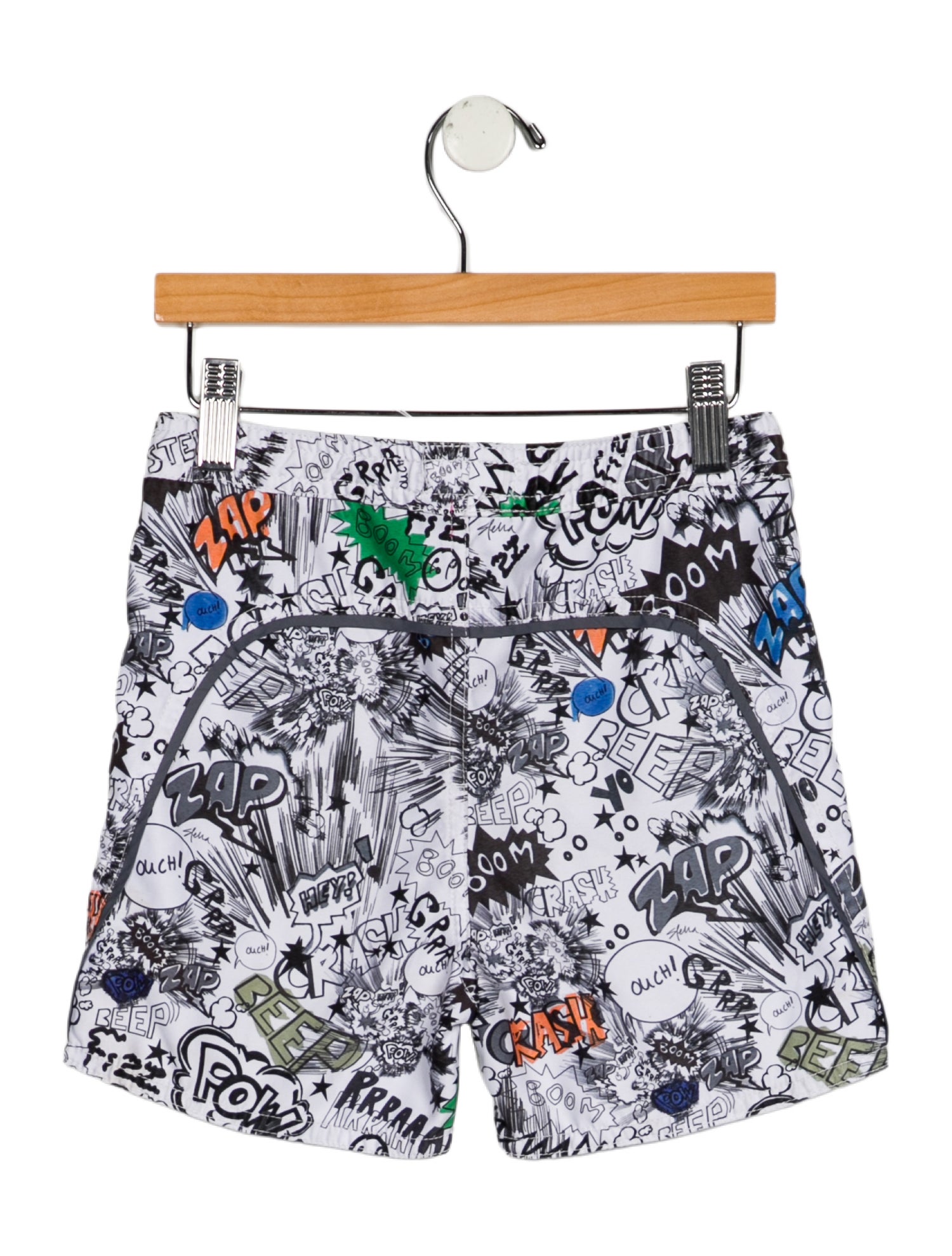 Stella McCartney Boys Graphic Swim Trunk Bottoms