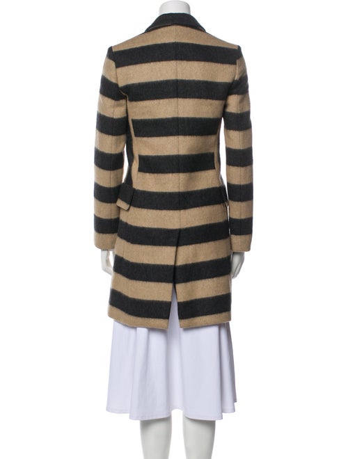 Stella McCartney Wool Striped Coat