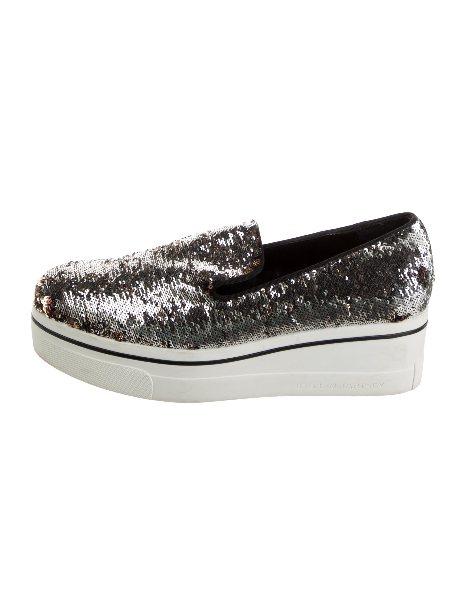 Stella McCartney Sequins Sequin Embellishments Loafer Sneakers