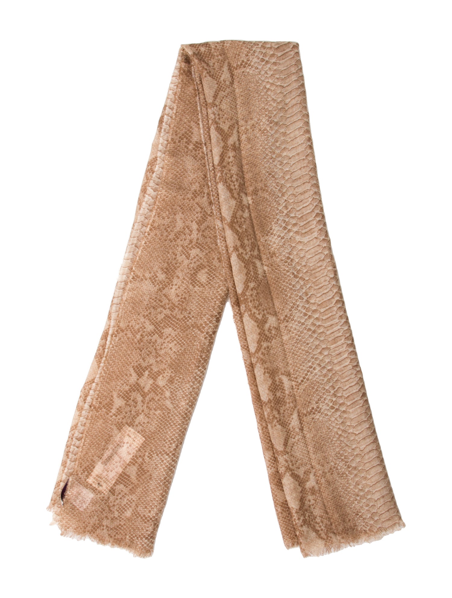 Stella McCartney Cashmere Animal Print Scarf