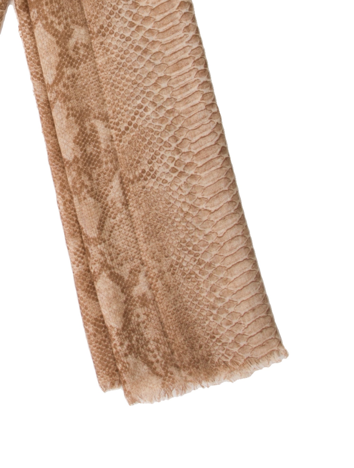 Stella McCartney Cashmere Animal Print Scarf