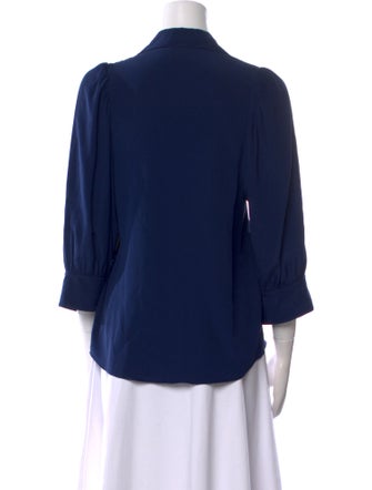 Stella McCartney Silk Three-Quarter Sleeve Blouse