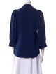 Stella McCartney Silk Three-Quarter Sleeve Blouse