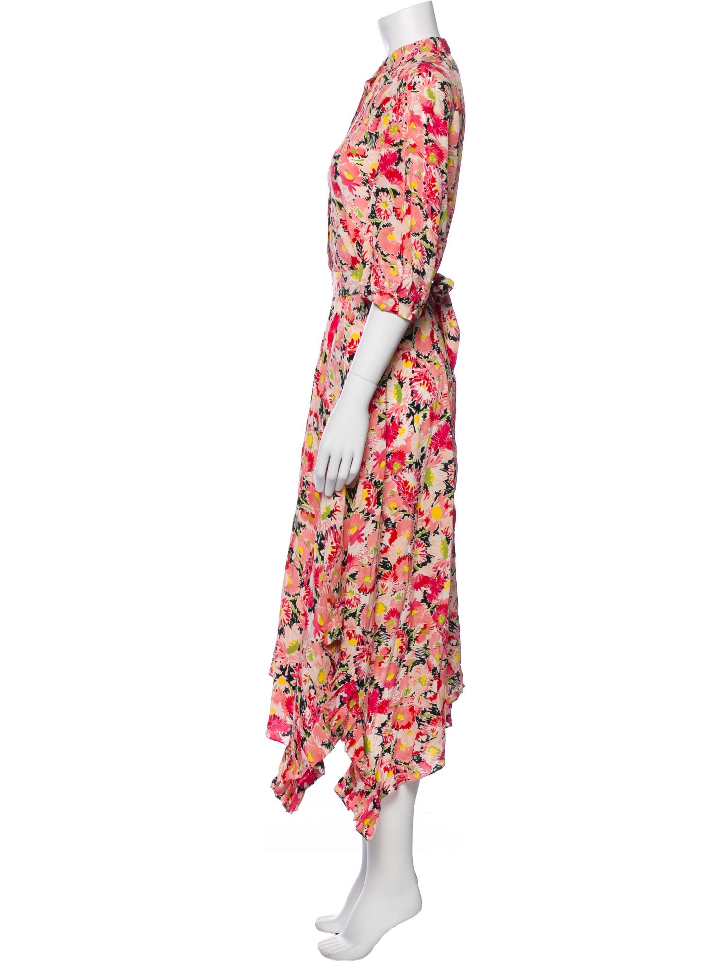 Stella McCartney Silk Midi Length Dress