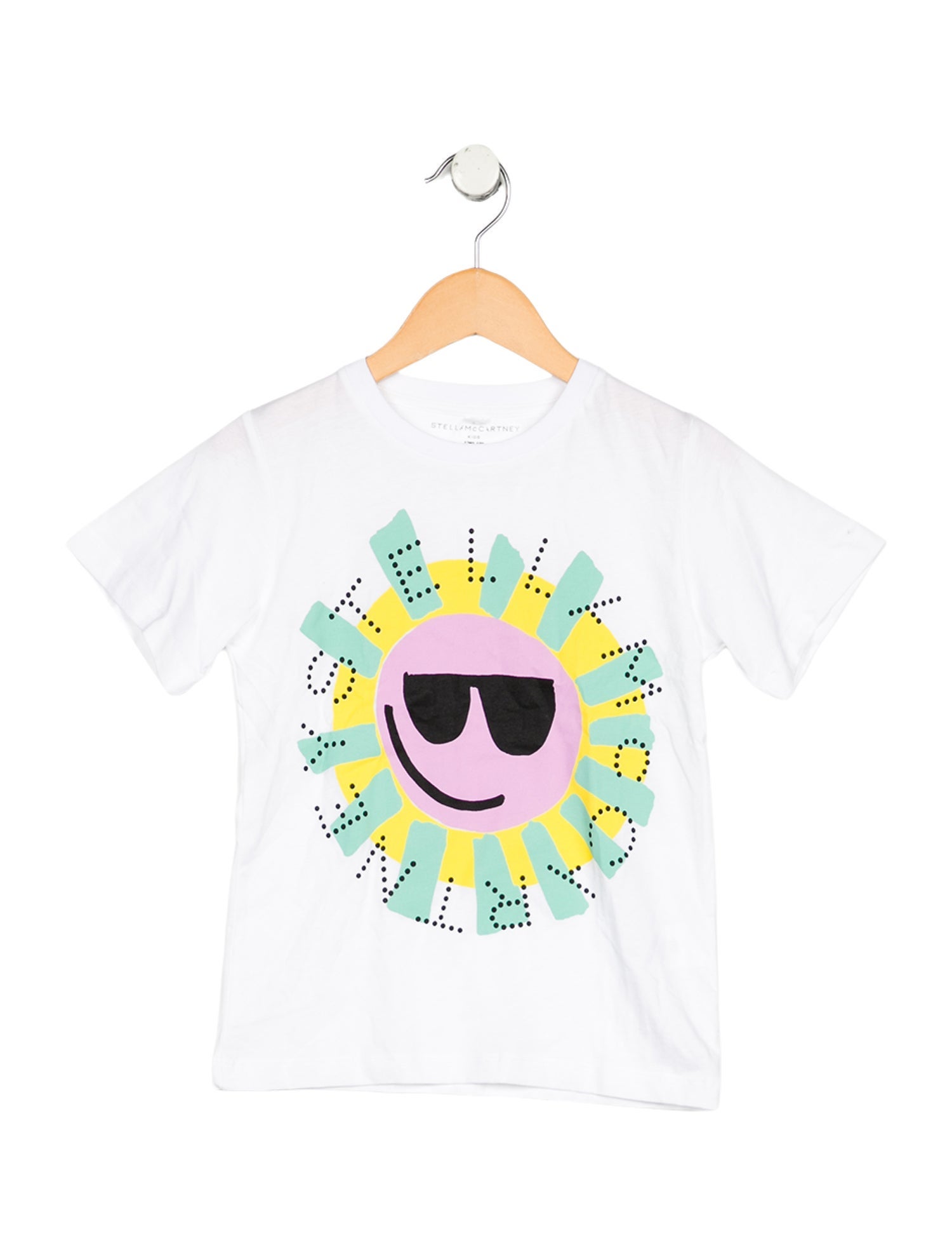 Stella McCartney Girls' Graphic Print Short Sleeve T-Shirt