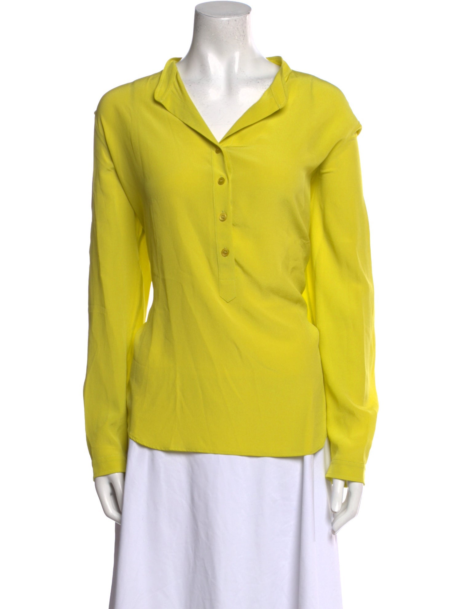 Stella McCartney Silk V-Neck Blouse