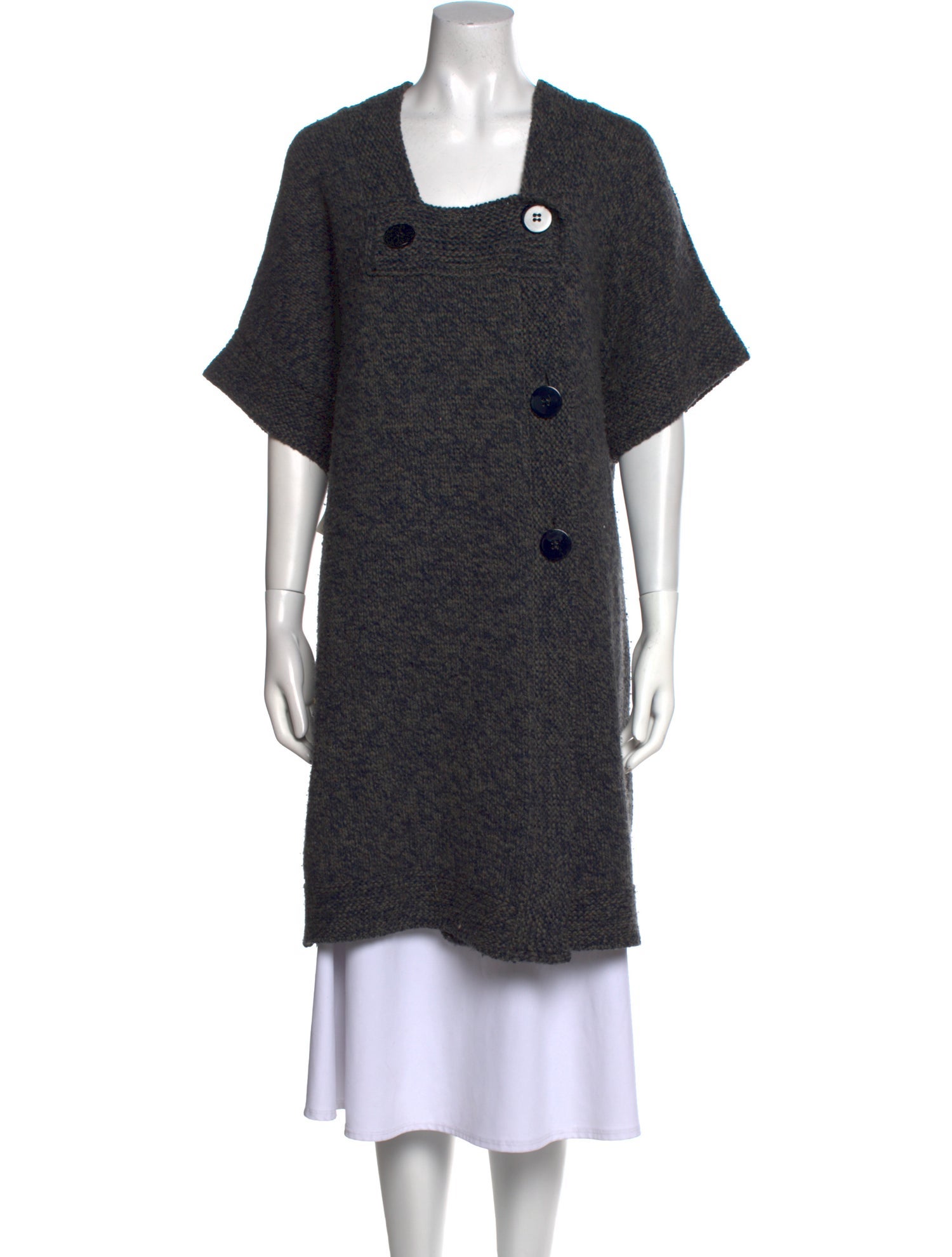 Stella McCartney Wool Square Neckline Sweater