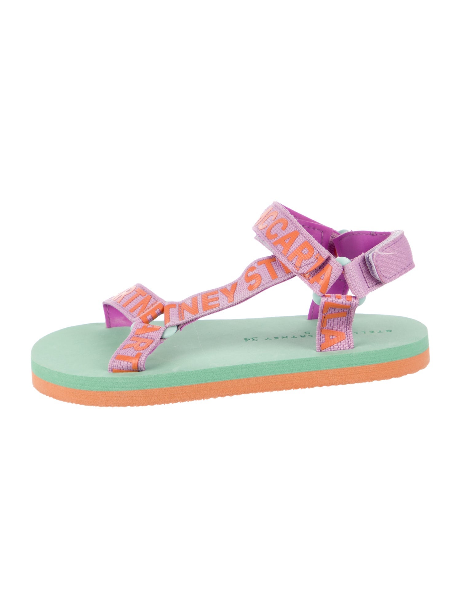 Stella McCartney Kids Logo Sandals
