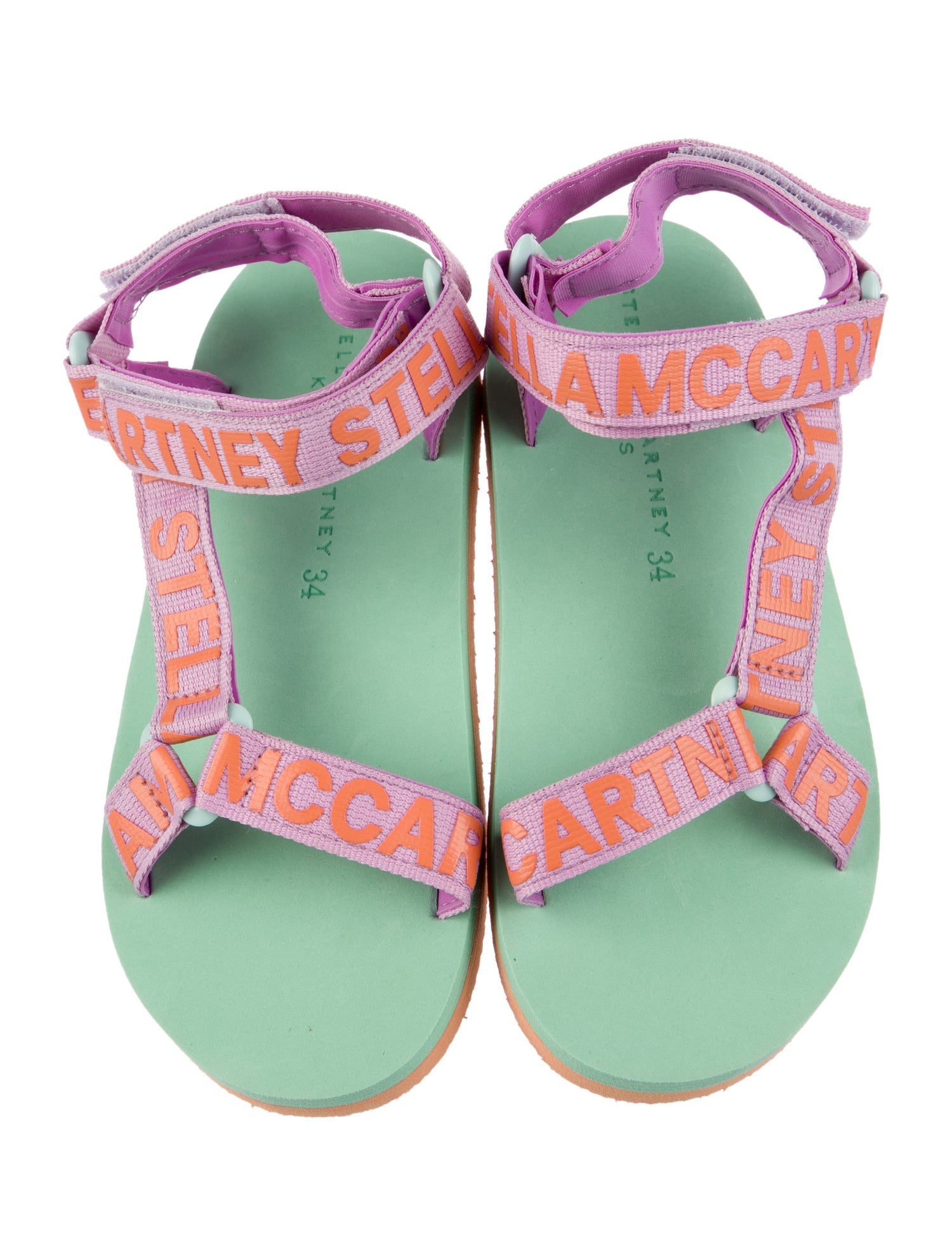 Stella McCartney Kids Logo Sandals