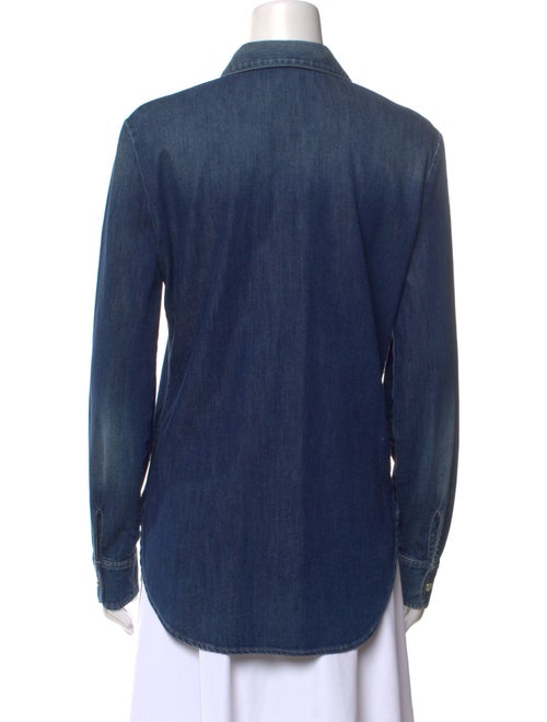 Stella McCartney Long Sleeve Button-Up Top