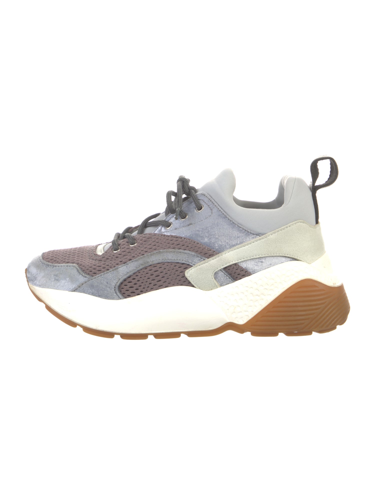 Stella McCartney Signature Logo Mesh Chunky Sneakers