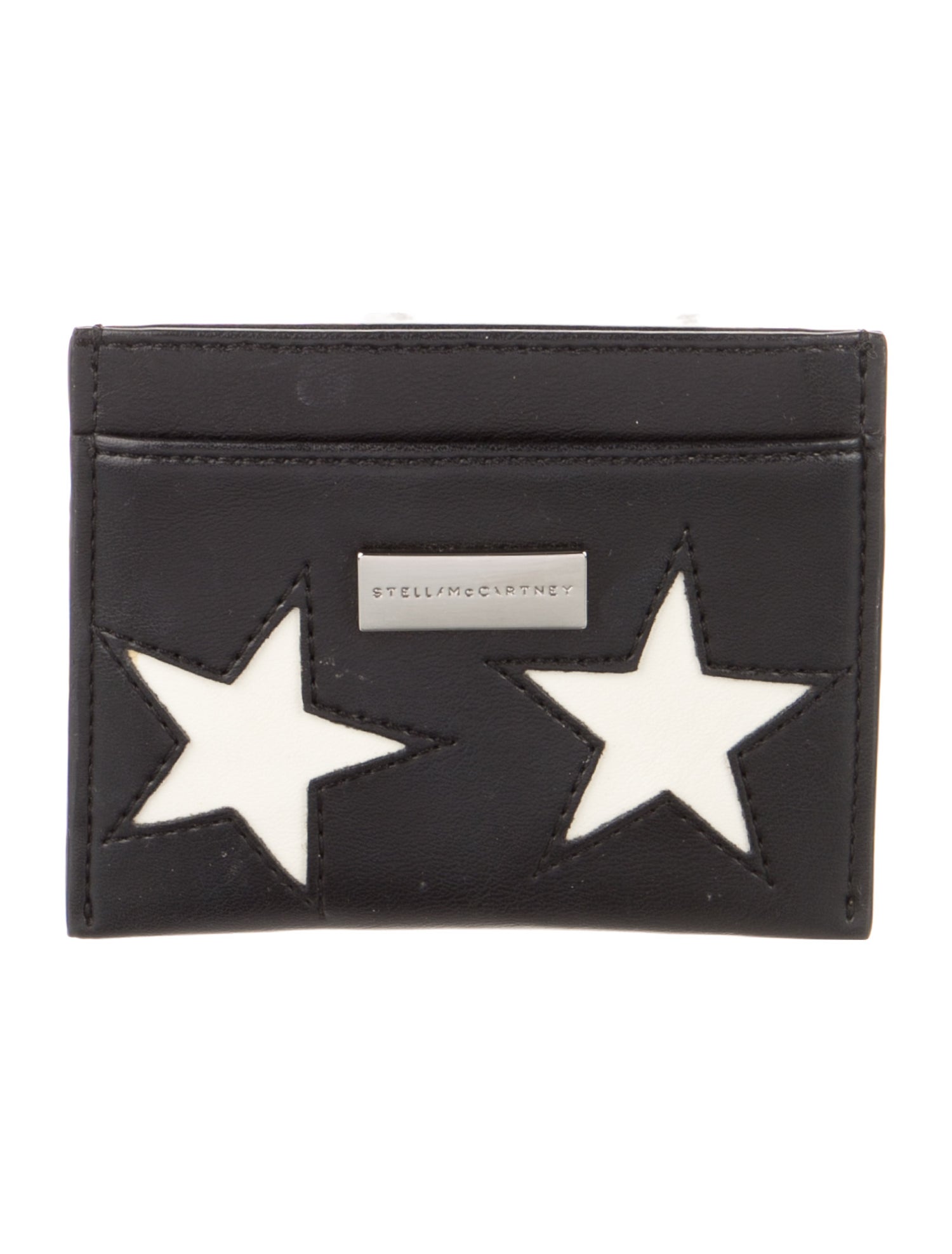 Stella McCartney Leather Printed Card Holder