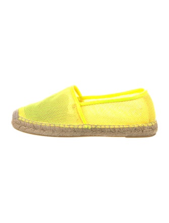 Stella McCartney Mesh Colorblock Pattern Espadrilles