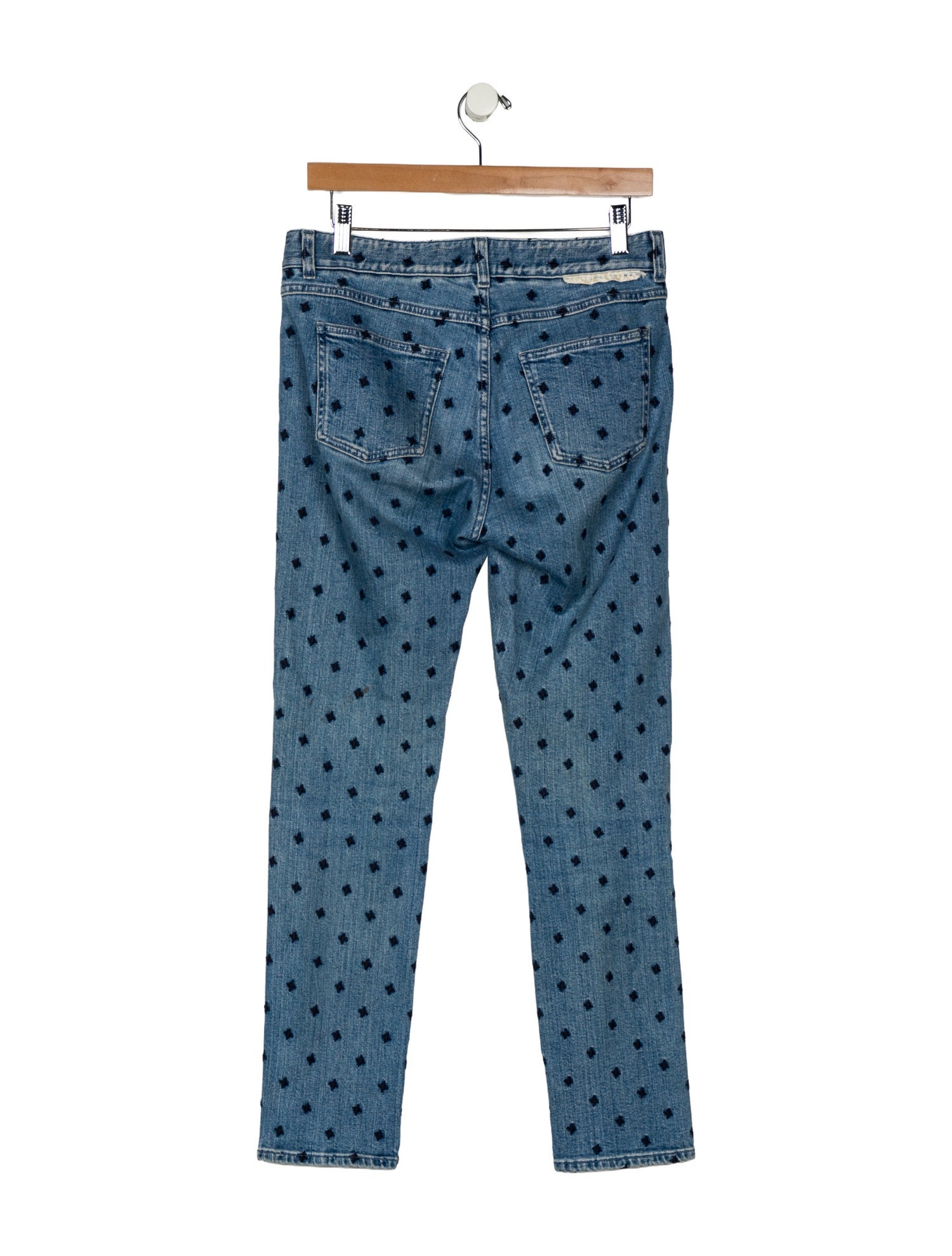 Stella McCartney Mid-Rise Straight Leg Jeans